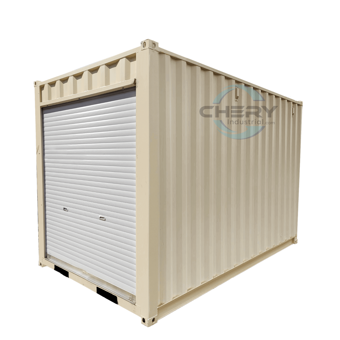 Chery Industrial 12' Small Cubic Shipping Container, Rollup Door