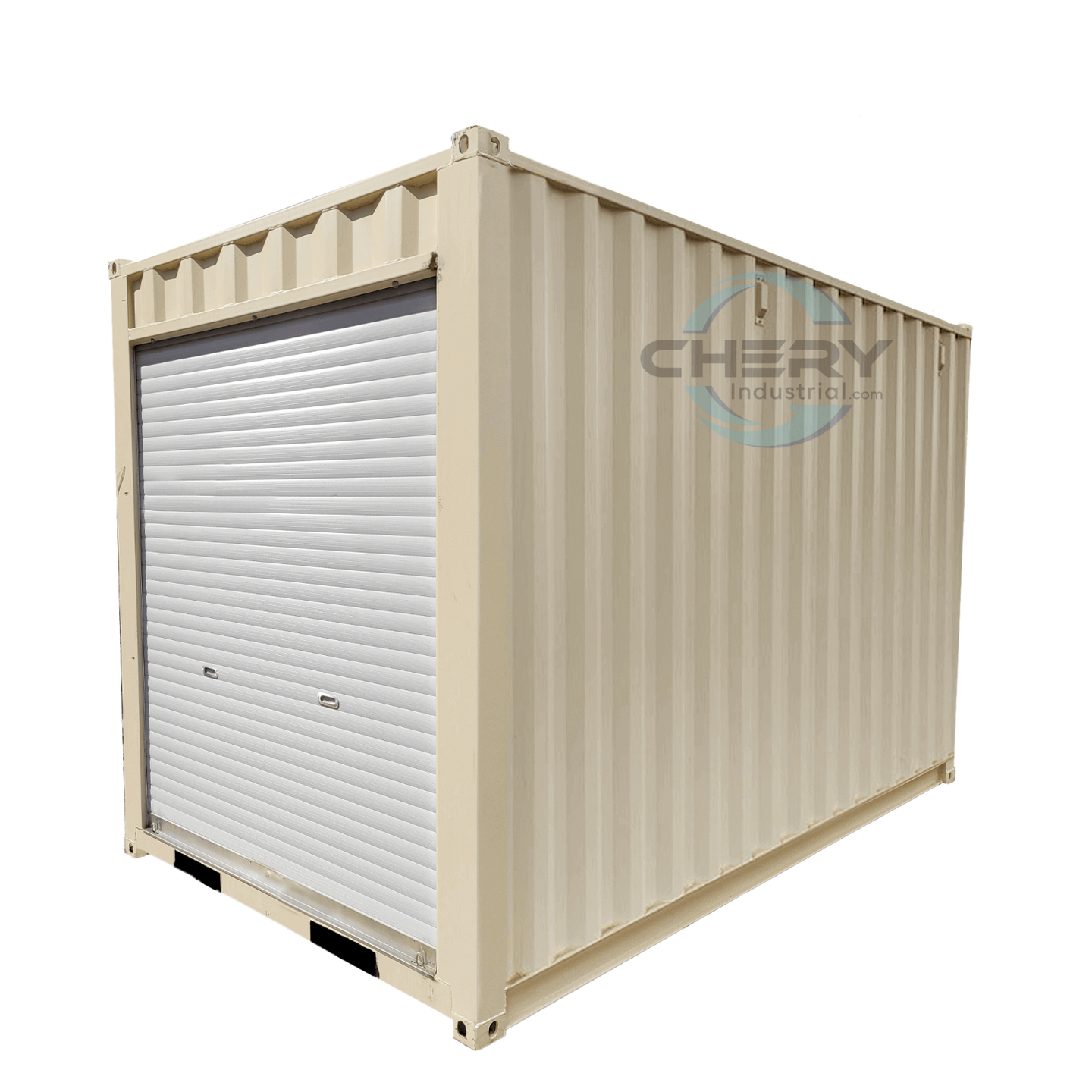 Chery Industrial 12' Small Cubic Shipping Container, Rollup Door