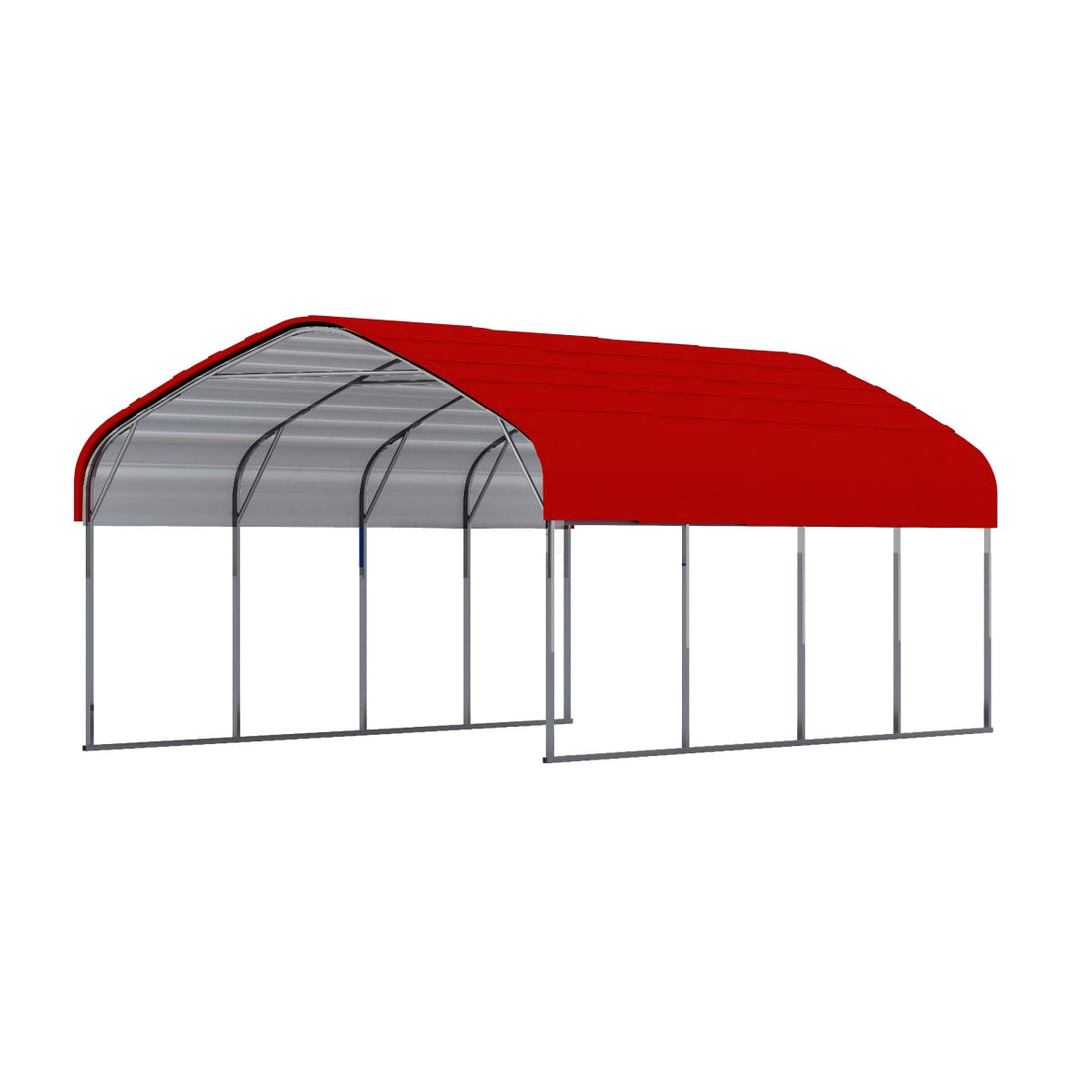 Chery Industrial 12x20 ft Outdoor Metal Carport