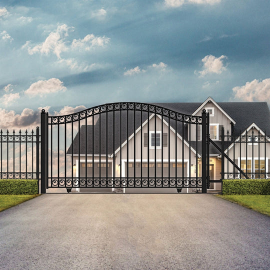 Chery Industrial 14x6 ft Steel Sliding Driveway Gate