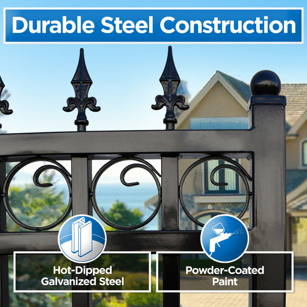 Chery Industrial 14x6 ft Steel Sliding Driveway Gate