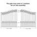 Chery Industrial 12x6 ft Steel Sliding Driveway Gate