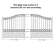 Chery Industrial 12x6 ft Steel Sliding Driveway Gate