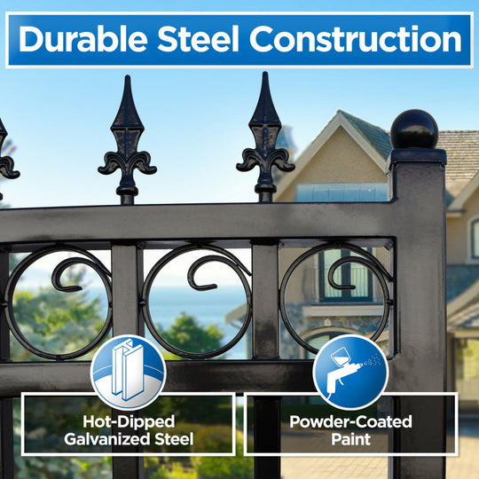 Chery Industrial 14x6 ft Steel Sliding Driveway Gate