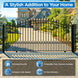 Chery Industrial 14x6 ft Steel Sliding Driveway Gate