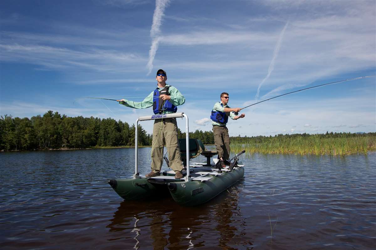 Sea Eagle 375fc FoldCat™ - Pro - Lifestyle Shot