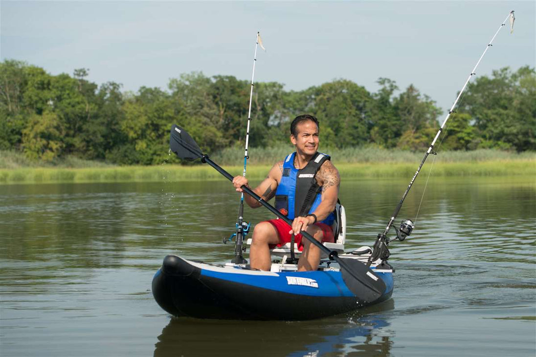 Sea Eagle 300x Explorer - Pro Carbon - Lifestyle Shot