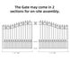 Chery Industrial 14x6 ft Steel Sliding Driveway Gate