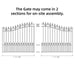 Chery Industrial 14x6 ft Steel Sliding Driveway Gate