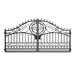 Chery Industrial | 14x8 ft Steel Dual Swing Driveway Gate-European Style