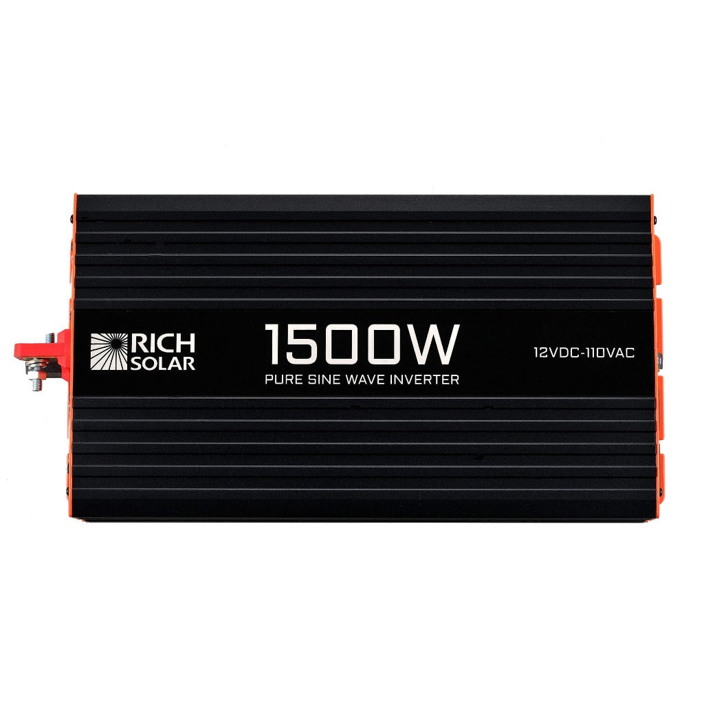 NOVA PURE 1.5K | 1500 (1.5kW) Watt 12 Volt Industrial Pure Sine Wave Inverter | Powerful 1500W 12V Off-Grid Inverter for RVs, Trailers, Campers, Vans, Trucks, Overlanders, Boats | Top Rated