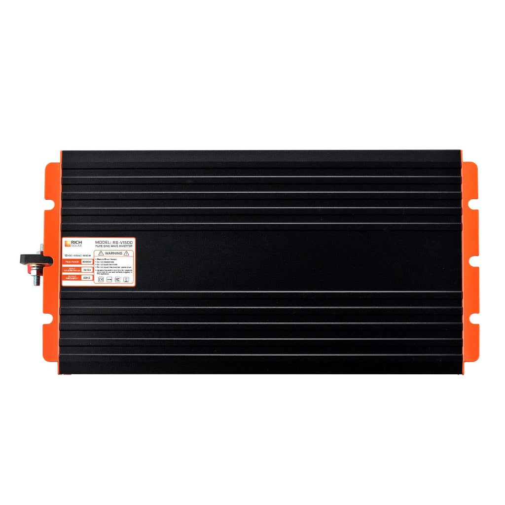 NOVA PURE 1.5K | 1500 (1.5kW) Watt 12 Volt Industrial Pure Sine Wave Inverter | Powerful 1500W 12V Off-Grid Inverter for RVs, Trailers, Campers, Vans, Trucks, Overlanders, Boats | Top Rated