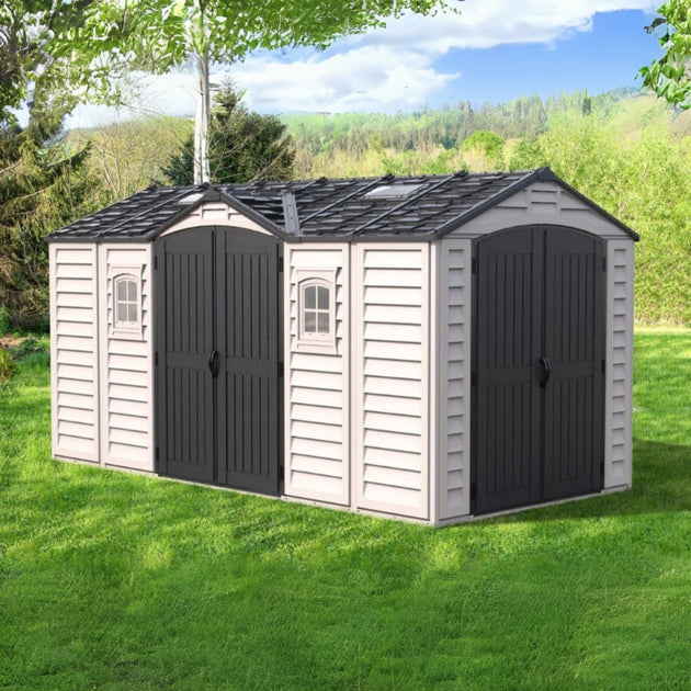 Chery Industrial 15—8 ft APEX PRO Storage Shed With Foundation Kit