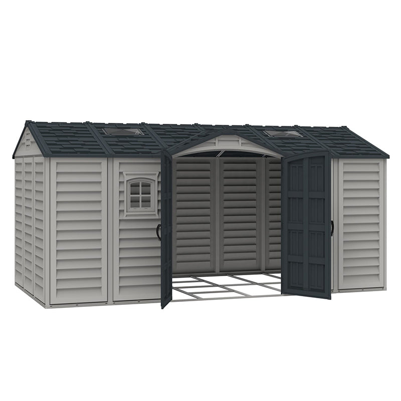 Chery Industrial 15—8 ft APEX PRO Storage Shed With Foundation Kit