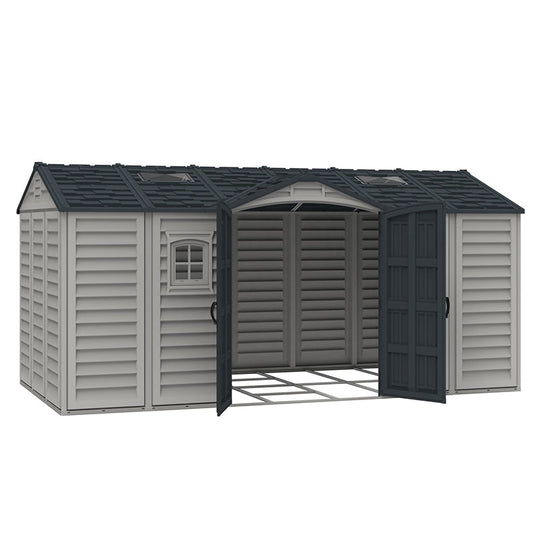 Chery Industrial 15—8 ft APEX PRO Storage Shed With Foundation Kit