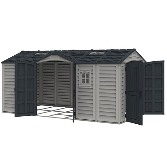 Chery Industrial 15—8 ft APEX PRO Storage Shed With Foundation Kit