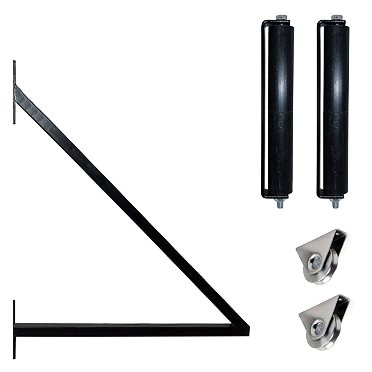 Chery Industrial 16ft Steel Sliding Driveway Gate with 5ft Pedestrian Gate