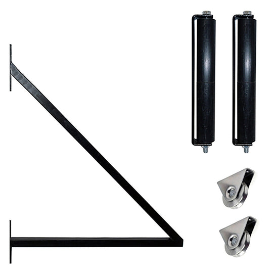 Chery Industrial 16ft Steel Sliding Driveway Gate with 5ft Pedestrian Gate