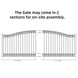 Chery Industrial 16x6 ft Steel Sliding Driveway Gate