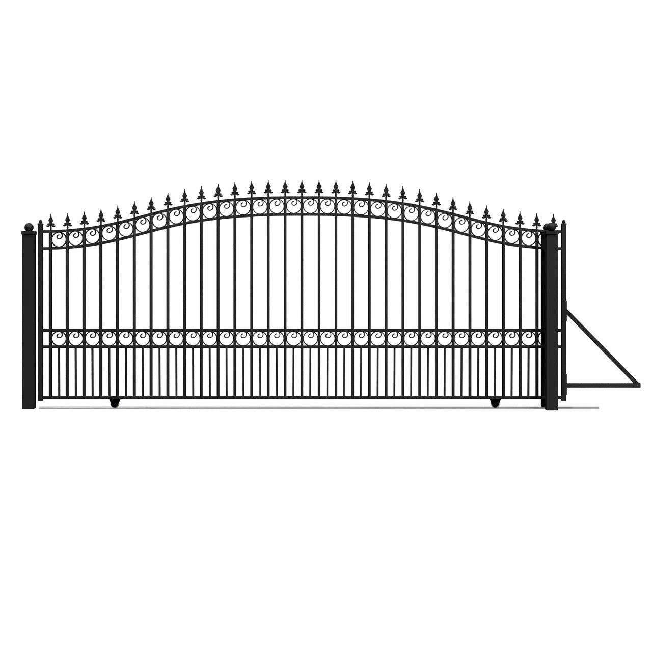 Chery Industrial 16x6 ft Steel Sliding Driveway Gate