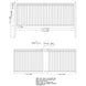 Chery Industrial 16x6 ft Steel Sliding Driveway Gate