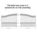 Chery Industrial 16x6 ft Steel Sliding Driveway Gate