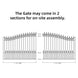 Chery Industrial 16x6 ft Steel Sliding Driveway Gate