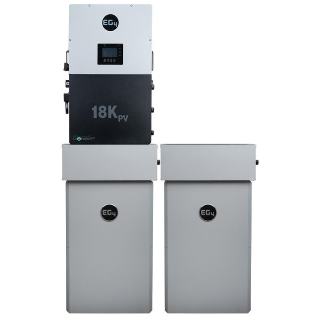 EG4 PowerPro ESS | 14.3 - 28.6kWh Capacity | EG4-18Kpv & EG4-PowerPro WallMount Battery | UL9540