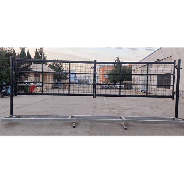 Chery Industrial | 18 ft Farm Steel Grid Driveway Gate