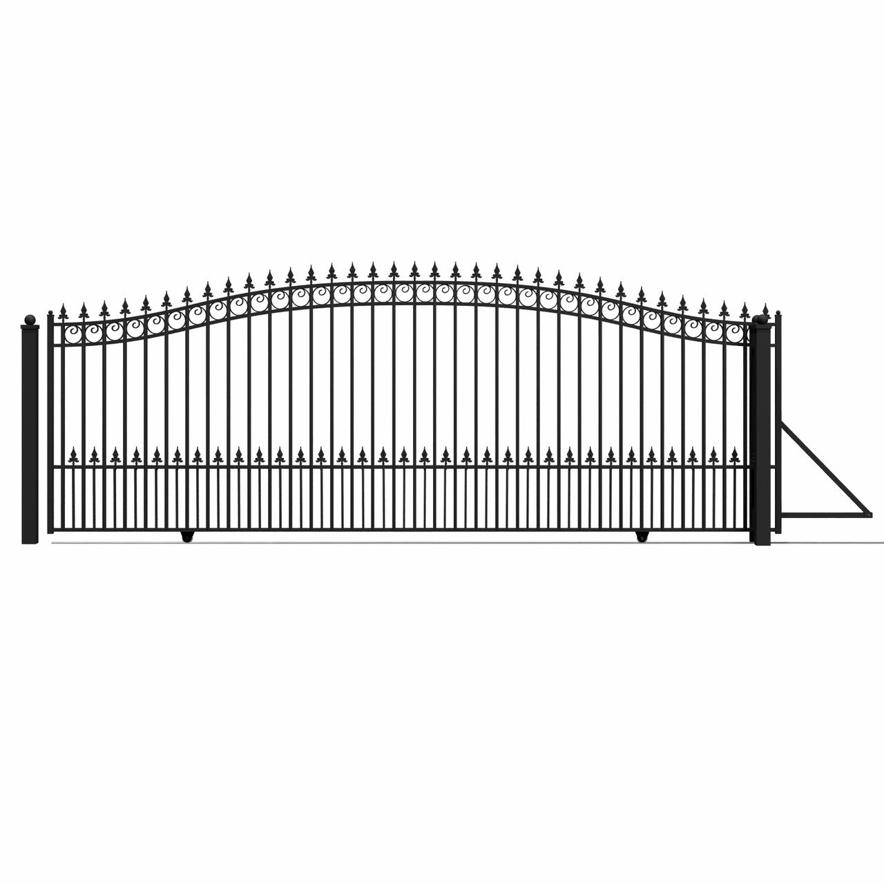 Chery Industrial 18x6 ft Steel Sliding Driveway Gate