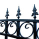 Chery Industrial 18x6 ft Steel Dual Swing Driveway Gate - LONDON Style