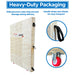 Chery Industrial 16x7 ft Steel Dual Swing Driveway Gate with Pedestrian Door