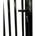 Chery Industrial 16x7 ft Steel Dual Swing Driveway Gate with Pedestrian Door