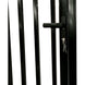 Chery Industrial 16x7 ft Steel Dual Swing Driveway Gate with Pedestrian Door