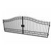 Chery Industrial 18x8 ft Steel Dual Swing Driveway Gate