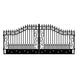 Chery Industrial | 18x8 ft Steel Dual Swing Driveway Gate