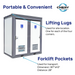 Chery Industrial 2 Private Mobile Shower Room