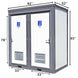 Chery Industrial 2 Private Mobile Shower Room
