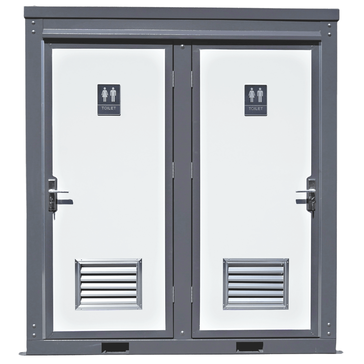 Chery Industrial 2 Private Toilet Stalls Portable Restroom
