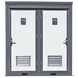 Chery Industrial 2 Private Toilet Stalls Portable Restroom