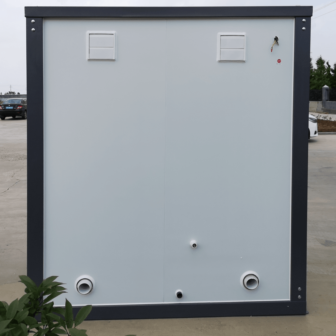 Chery Industrial 2 Private Toilet Stalls Portable Restroom