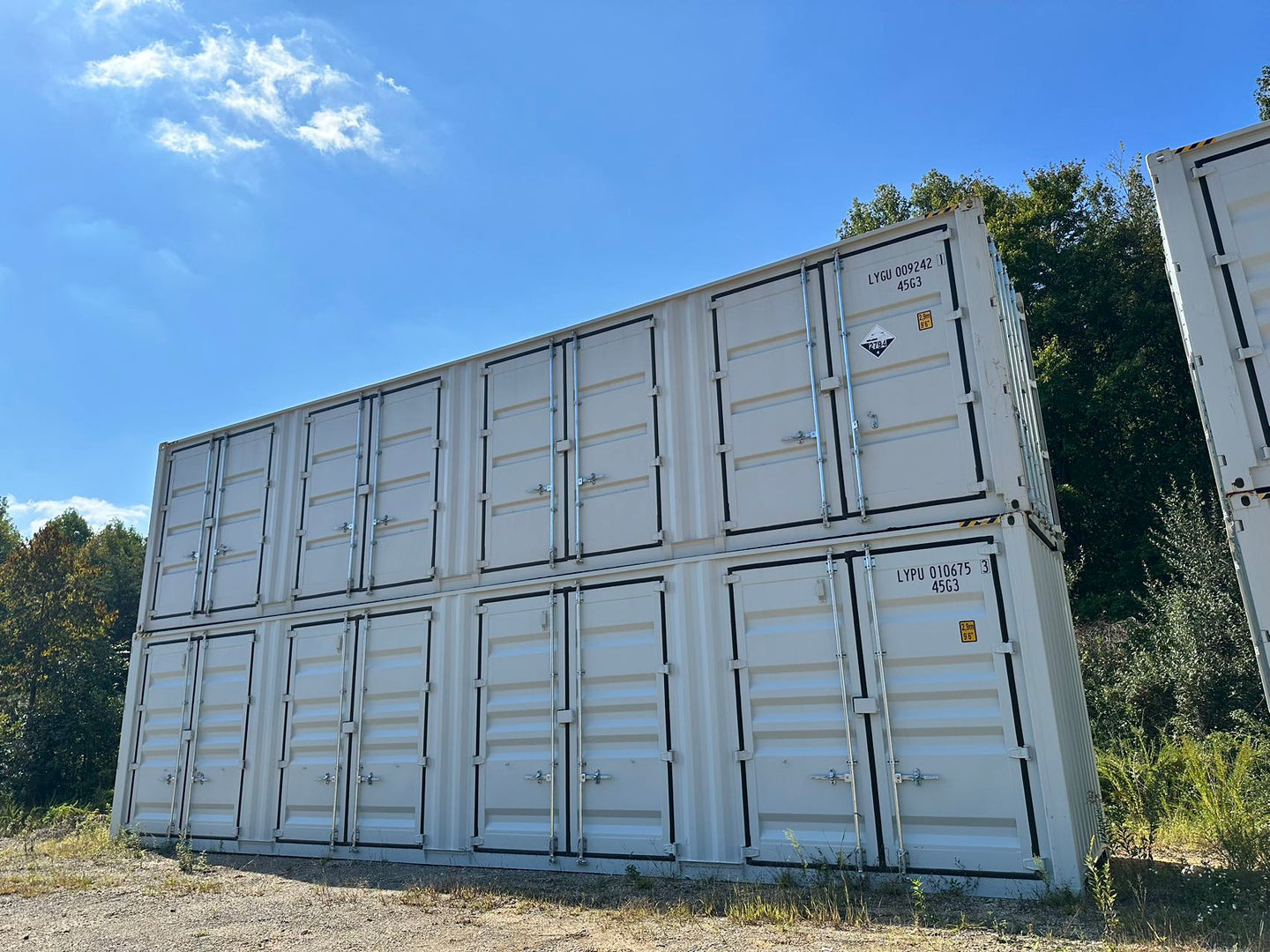 Chery Industrial 40ft High Cube Container with 4 Side Doors
