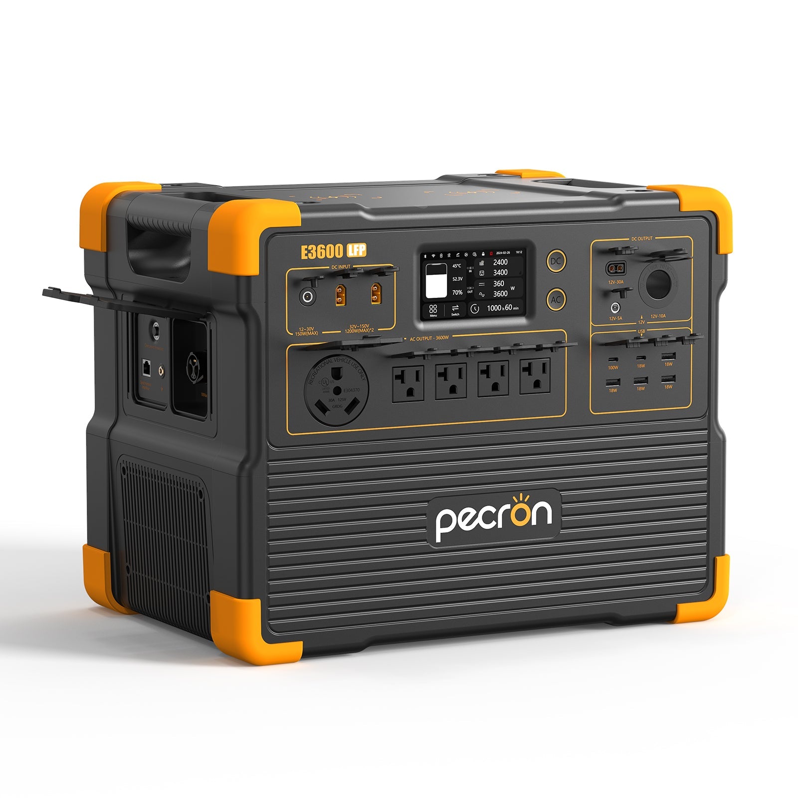 PECRON | E3600LFP Portable Power Station 3600W 3072Wh