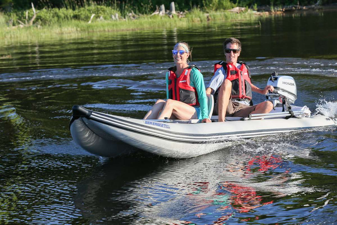 Sea Eagle 437ps Paddleski™ - Startup - Front View