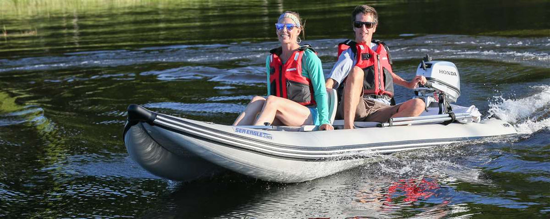 Sea Eagle 437ps Paddleski™ - Startup - Action Shot