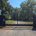 Chery Industrial 20x8 ft Steel Dual Swing Driveway Gate