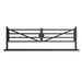 Chery Industrial | 20 ft Farm Driveway Gate with Diagonal Tubes, Dual Swing