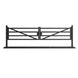 Chery Industrial | 20 ft Farm Driveway Gate with Diagonal Tubes, Dual Swing