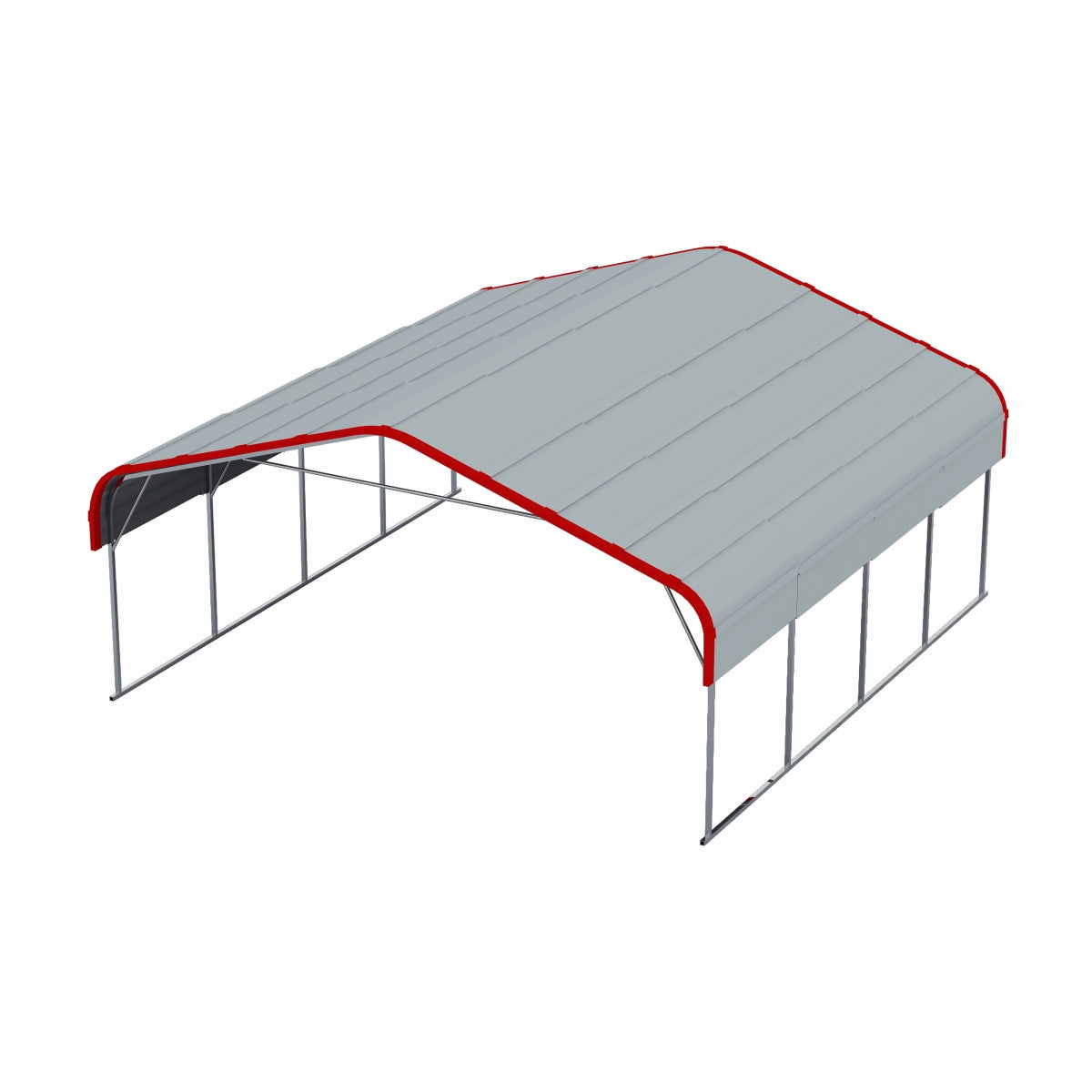 Chery Industrial 20x20 ft Heavy Duty Metal Garage Carport