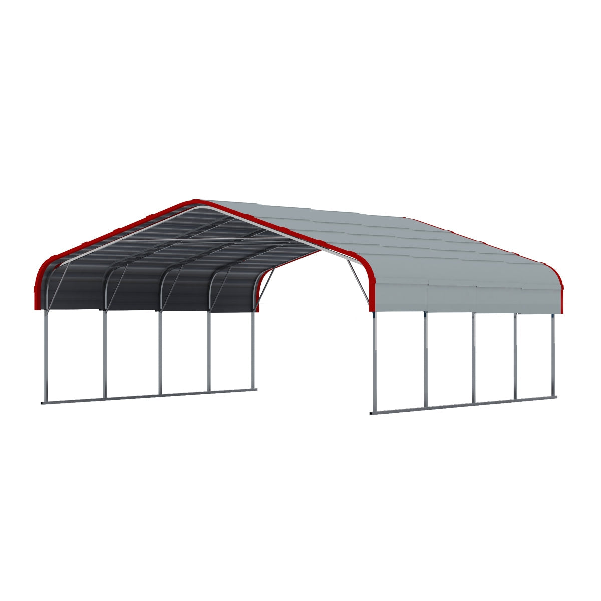 Chery Industrial 12x20 ft Outdoor Metal Carport